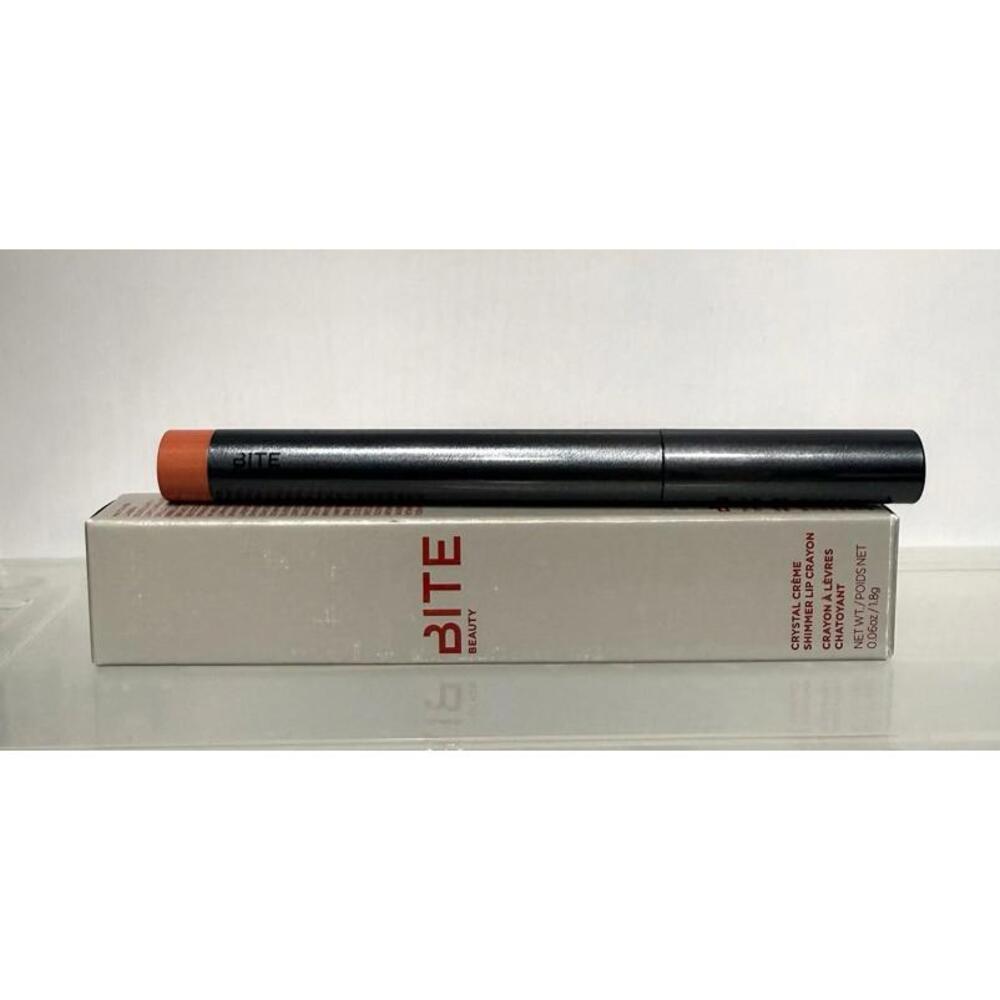 BITE Beauty Crystal Creme Shimmer Lip Crayon Candied Guava ~ Rare NIB - Picture 3 of 6